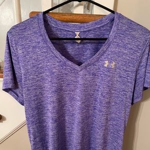 Under armor purple top
